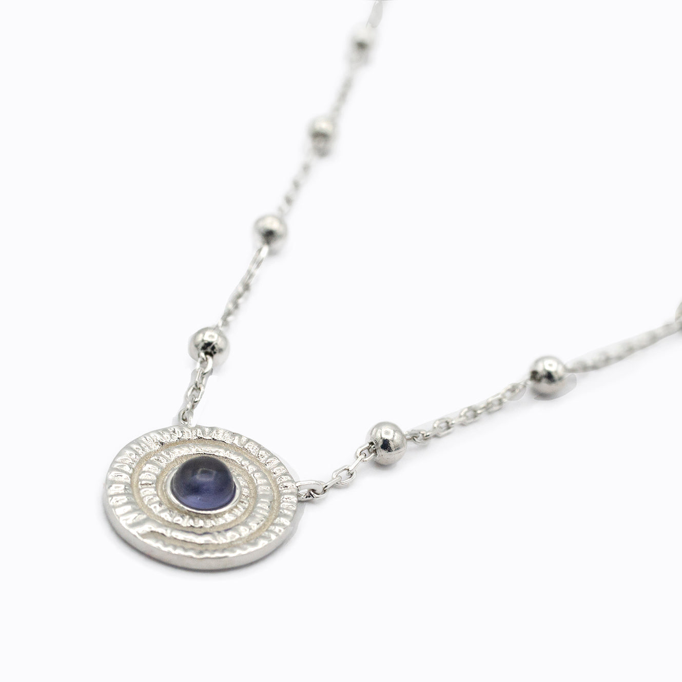 Adira Spira Sterling Silver Pendant Necklace