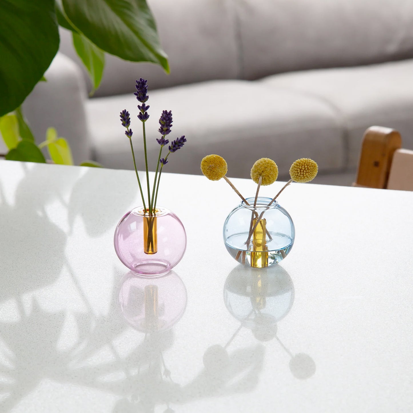 Block Design Mini Bubble Vase