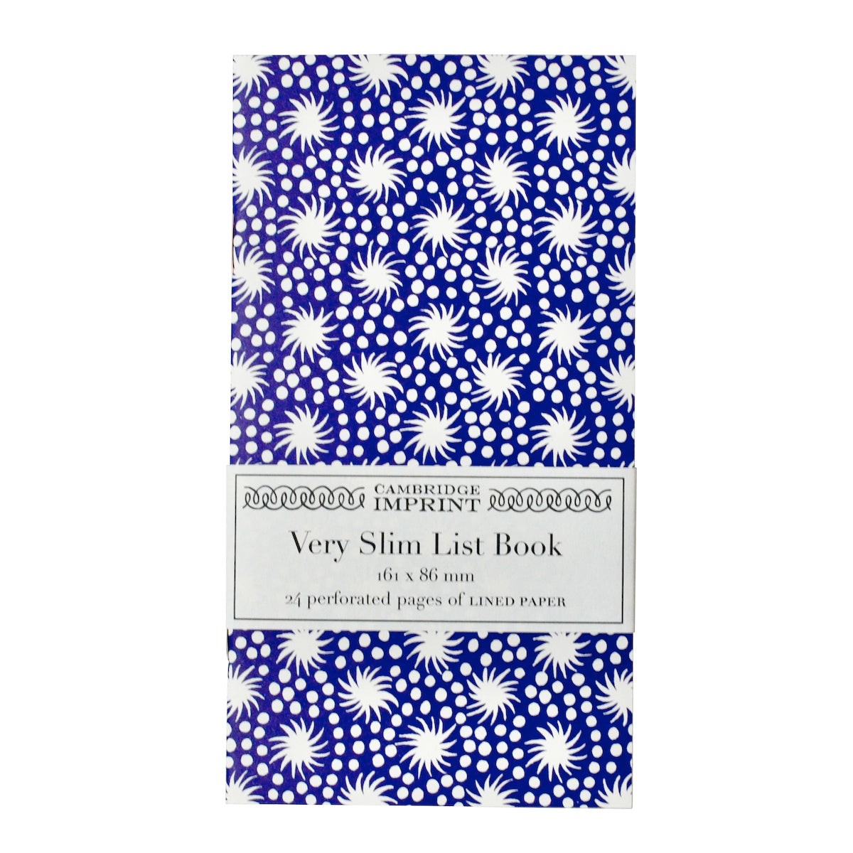 Cambridge Imprint Very Slim List Book