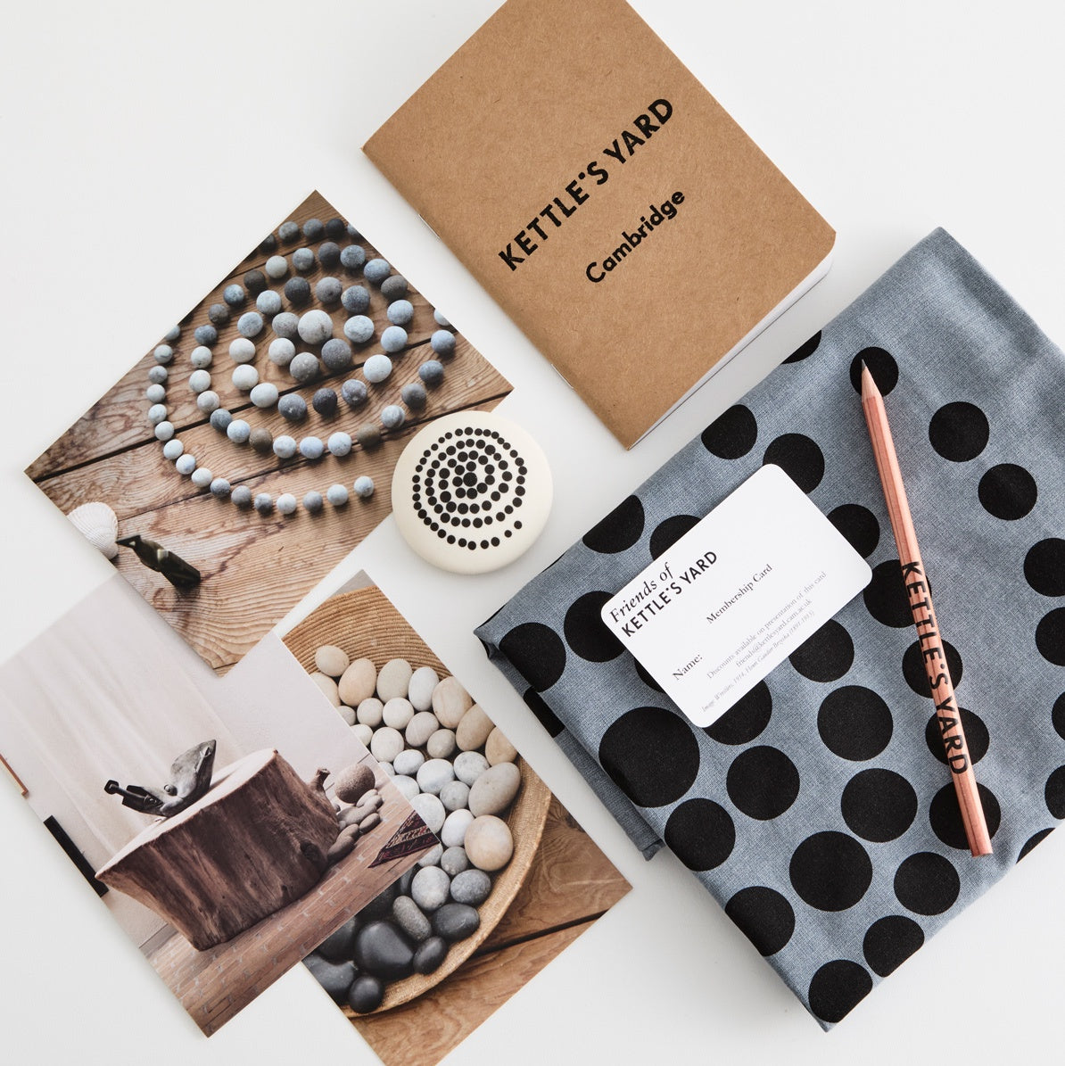 Friends of Kettle's Yard Pebble Tote Gift Box - Individual membership