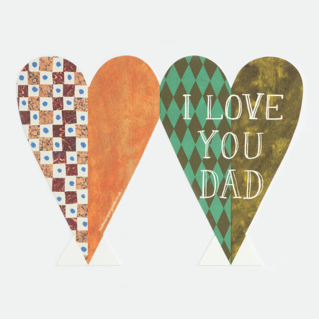 Hadley I Love You Dad Greetings Card