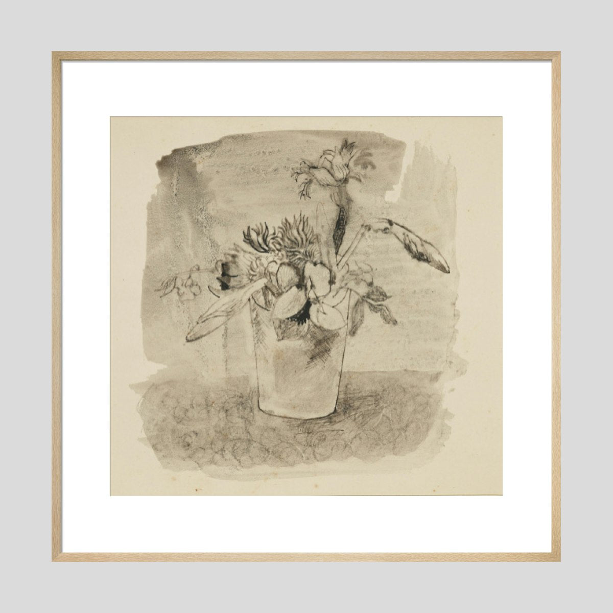 Christoper Wood Flowers Print