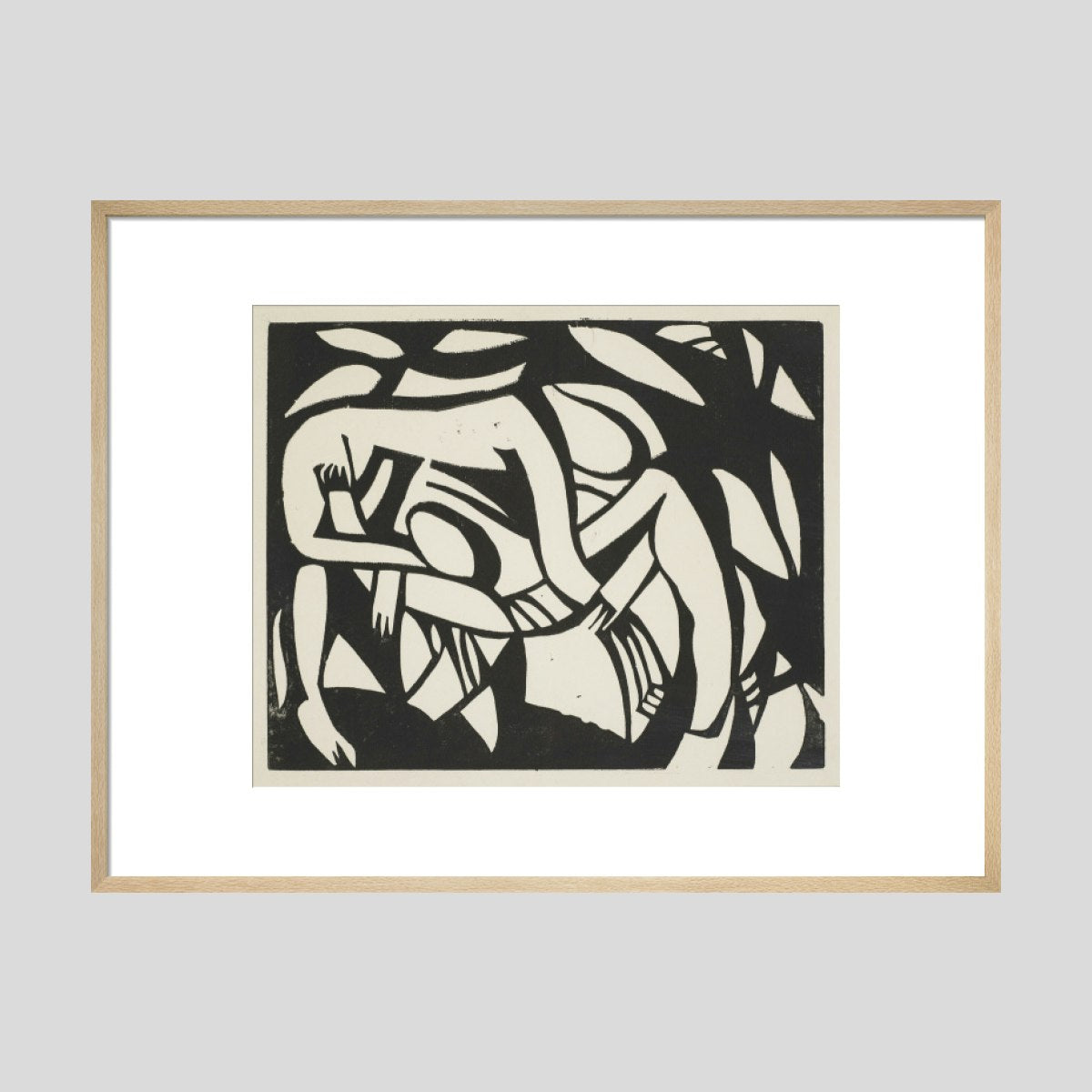 Henri Gaudier-Brzeska Wrestlers Print