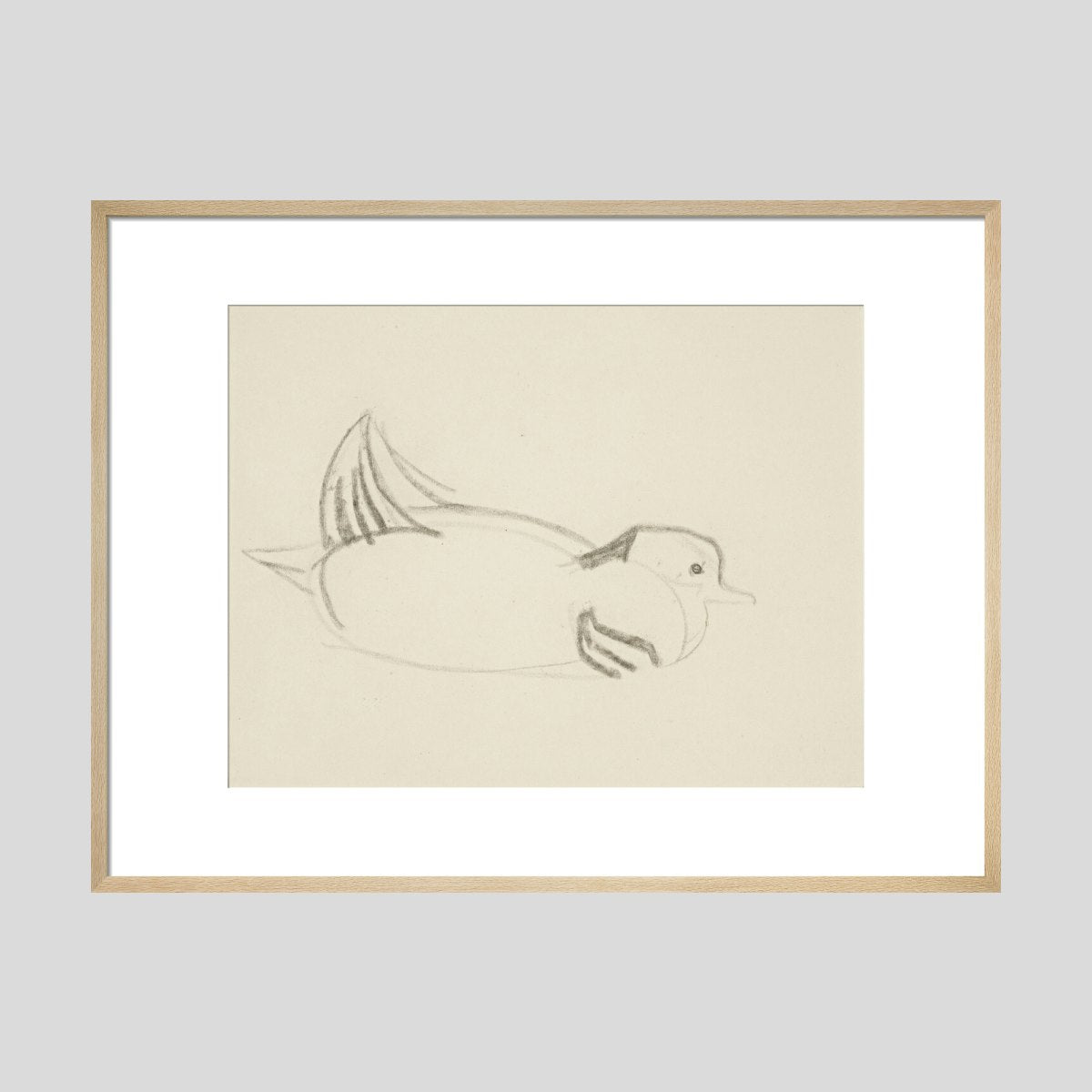 Henri Gaudier-Brzeska Duck Print