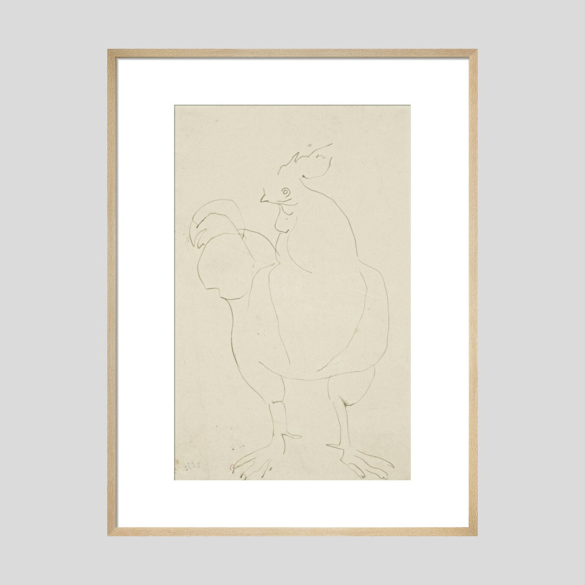 Henri Gaudier-Brzeska Cock Print