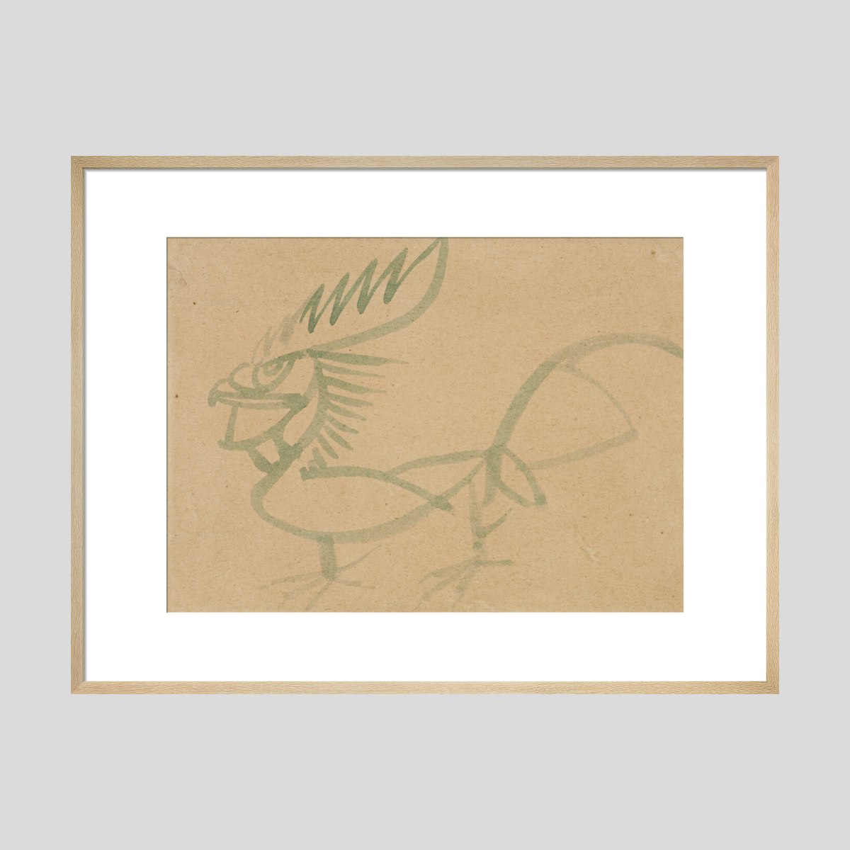 Henri Gaudier-Brzeska Cock Print