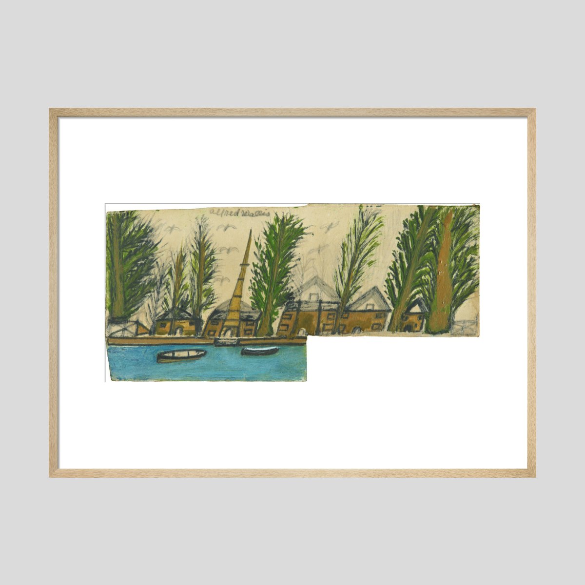Alfred Wallis Shoreline Print
