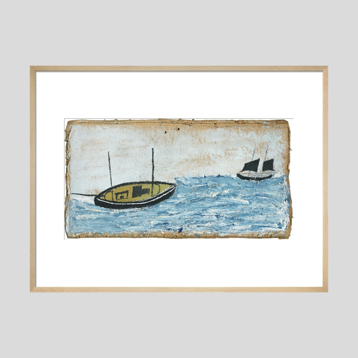 Alfred Wallis Two boats Print