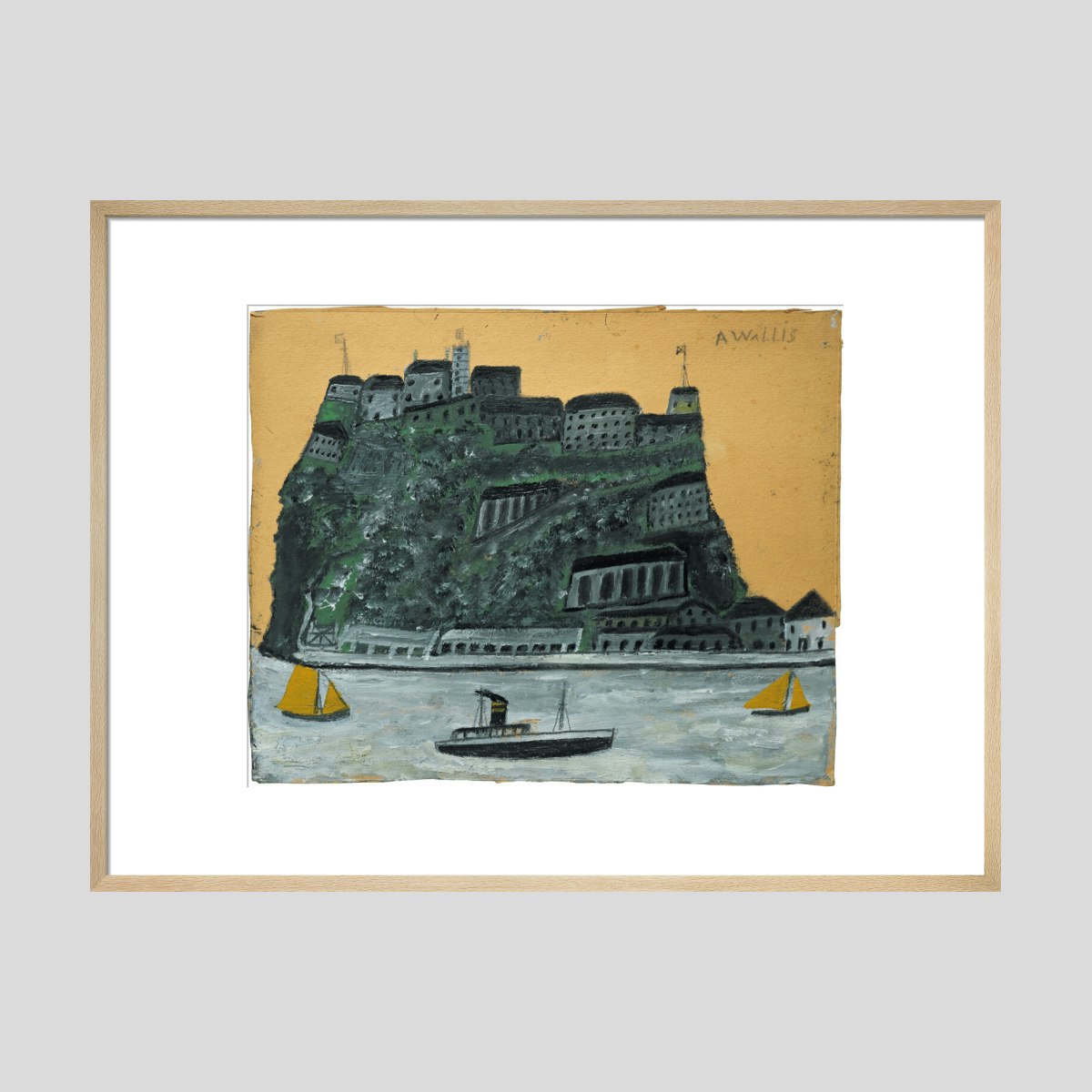 Alfred Wallis Portland Dorset (?) Print