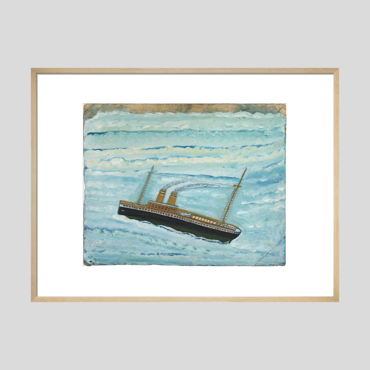 Alfred Wallis P&O ship Print