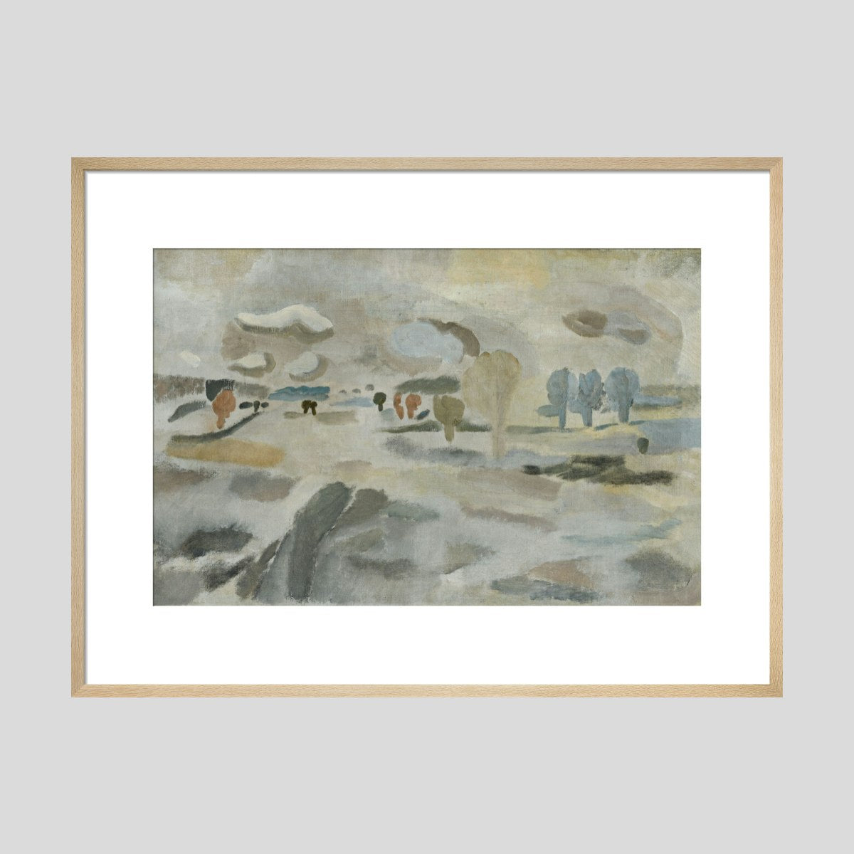 Ben Nicholson 1927 (snowscape) Print