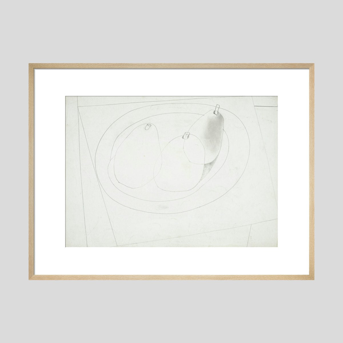 Ben Nicholson 1948 (three pears) Print