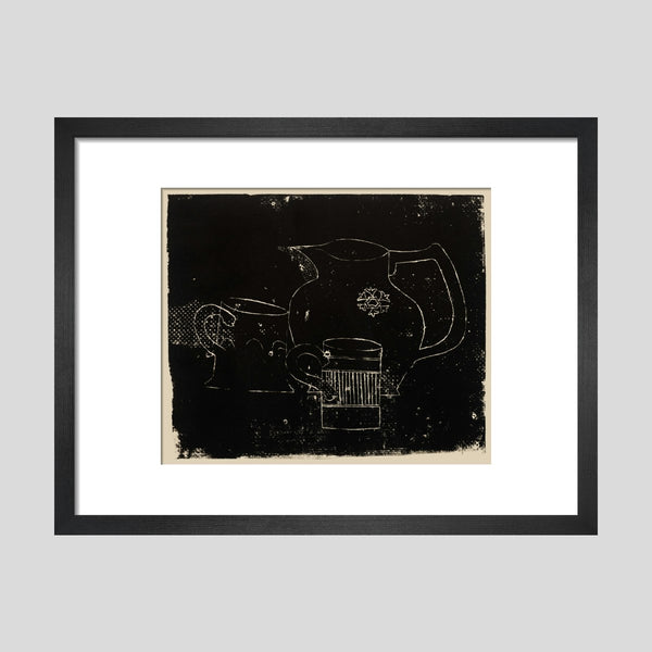 Ben Nicholson Jug and Two Mugs Print Kettle's Yard