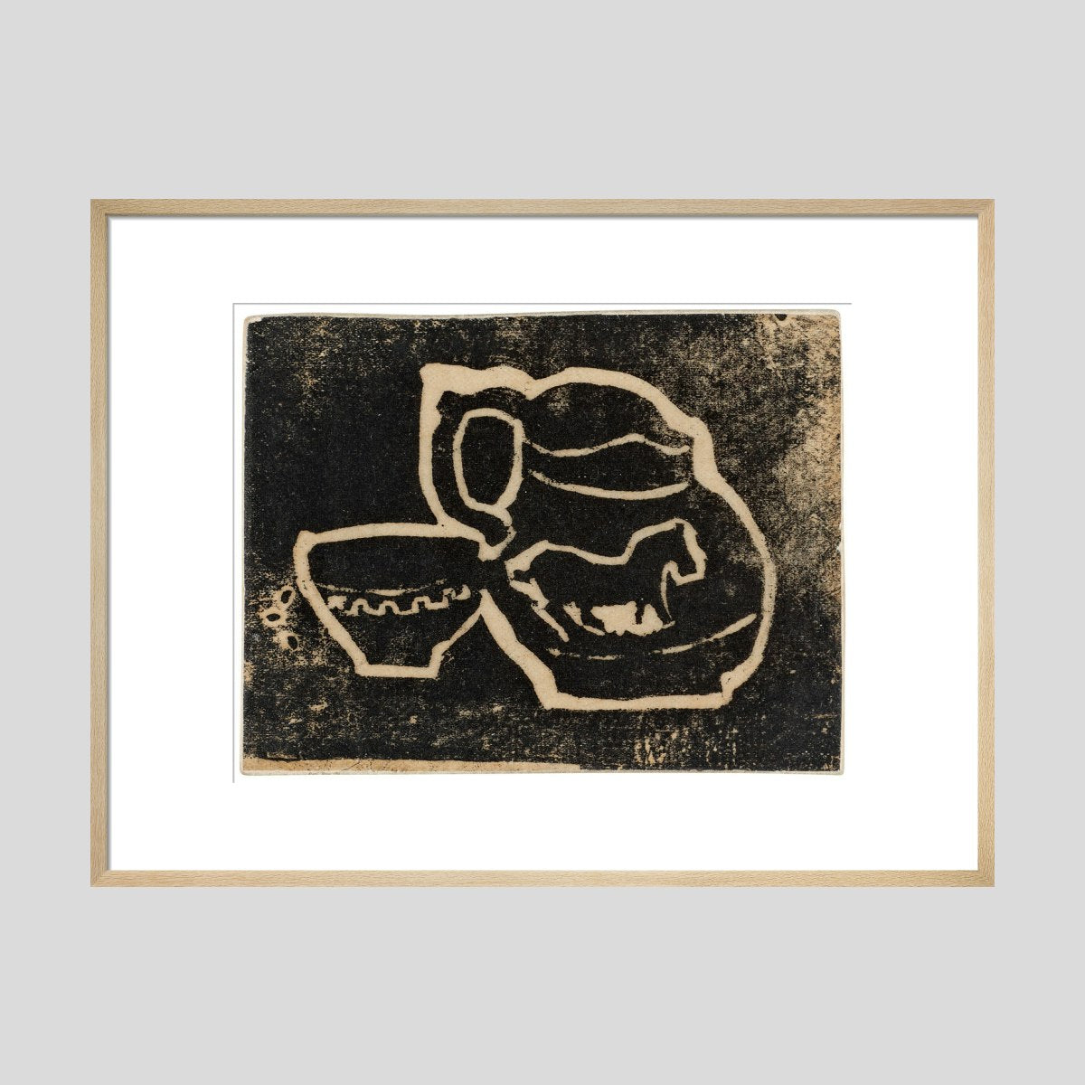 Ben Nicholson Jug and Bowl Print