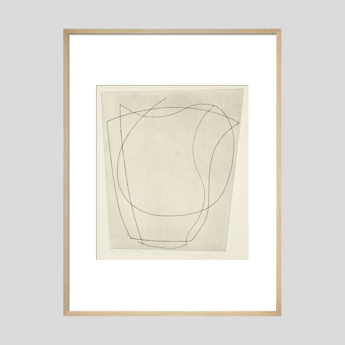 Ben Nicholson Jug Print