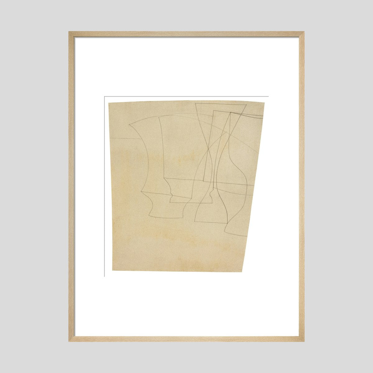 Ben Nicholson 1960 (goblets) Print
