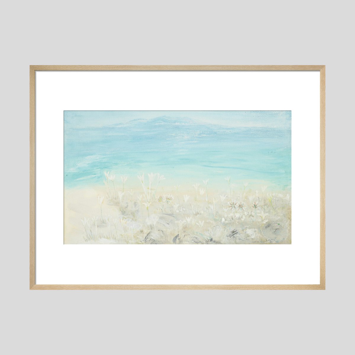 Winifred Nicholson White Saxifrage (or Wild Lilies, Greece) Print