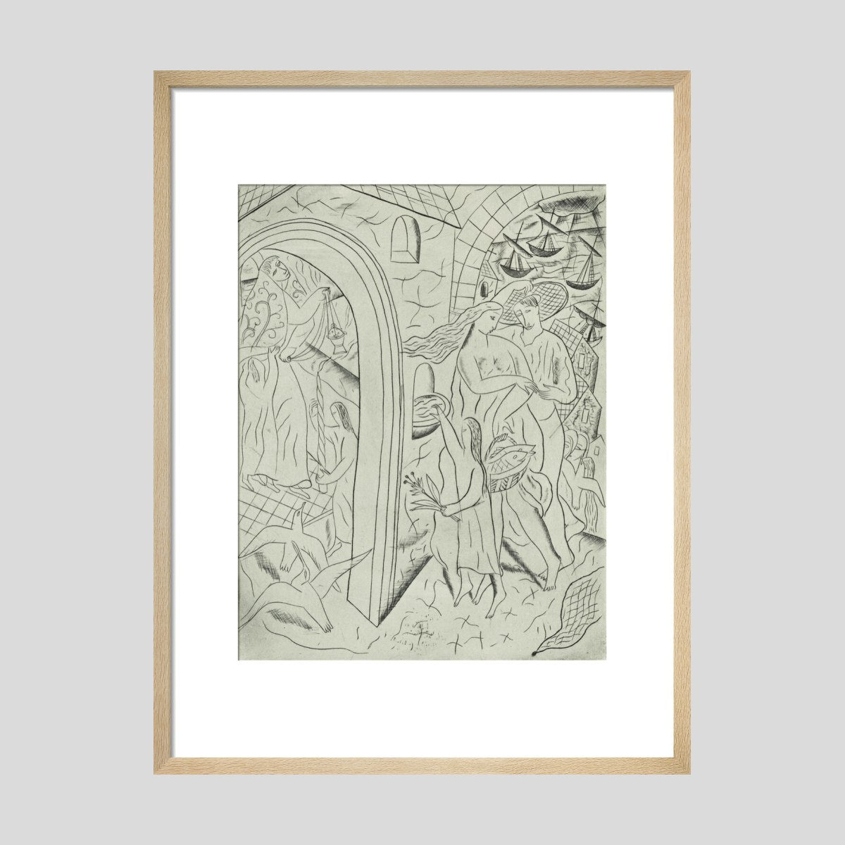 David Jones To walk together to the kirk (2nd version) Print