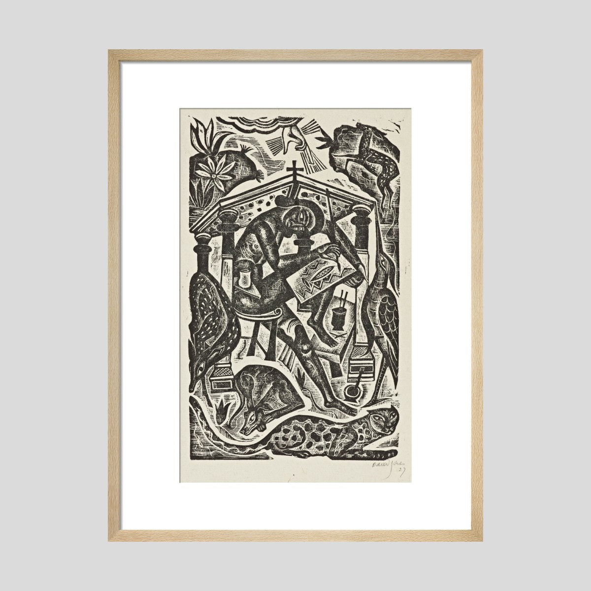 David Jones The Artist Print