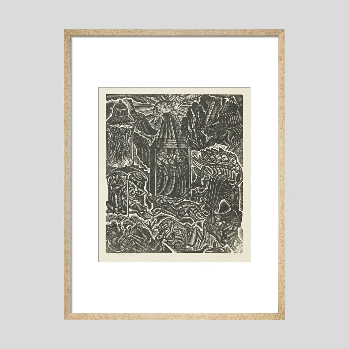 David Jones The Deluge (1): The World Print