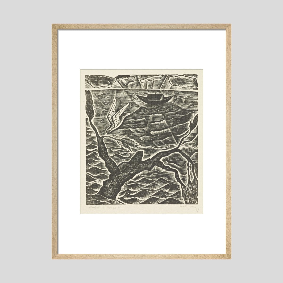 David Jones The Deluge (9): The Dove Print