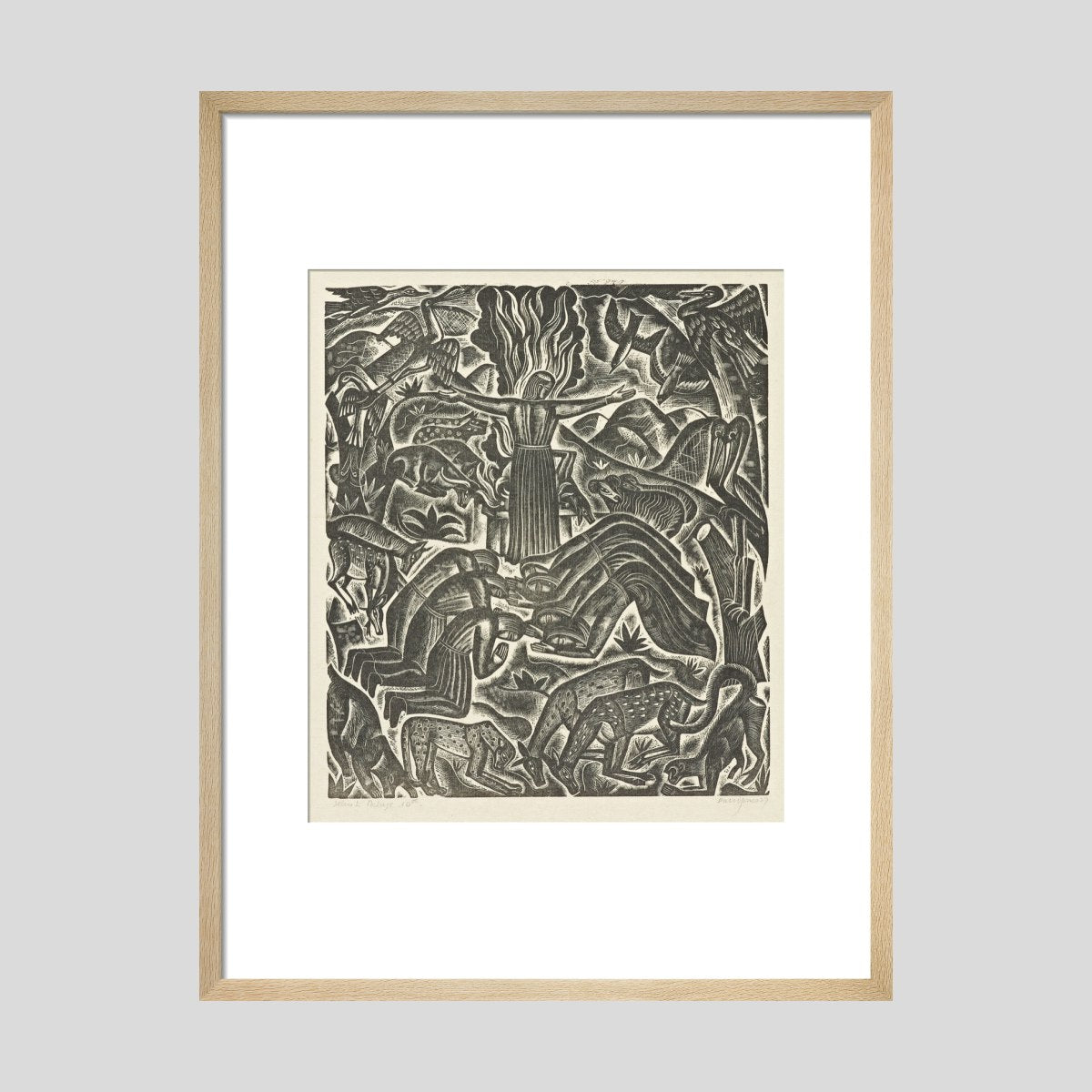 David Jones The Deluge (10): The Oblation of Noah Print