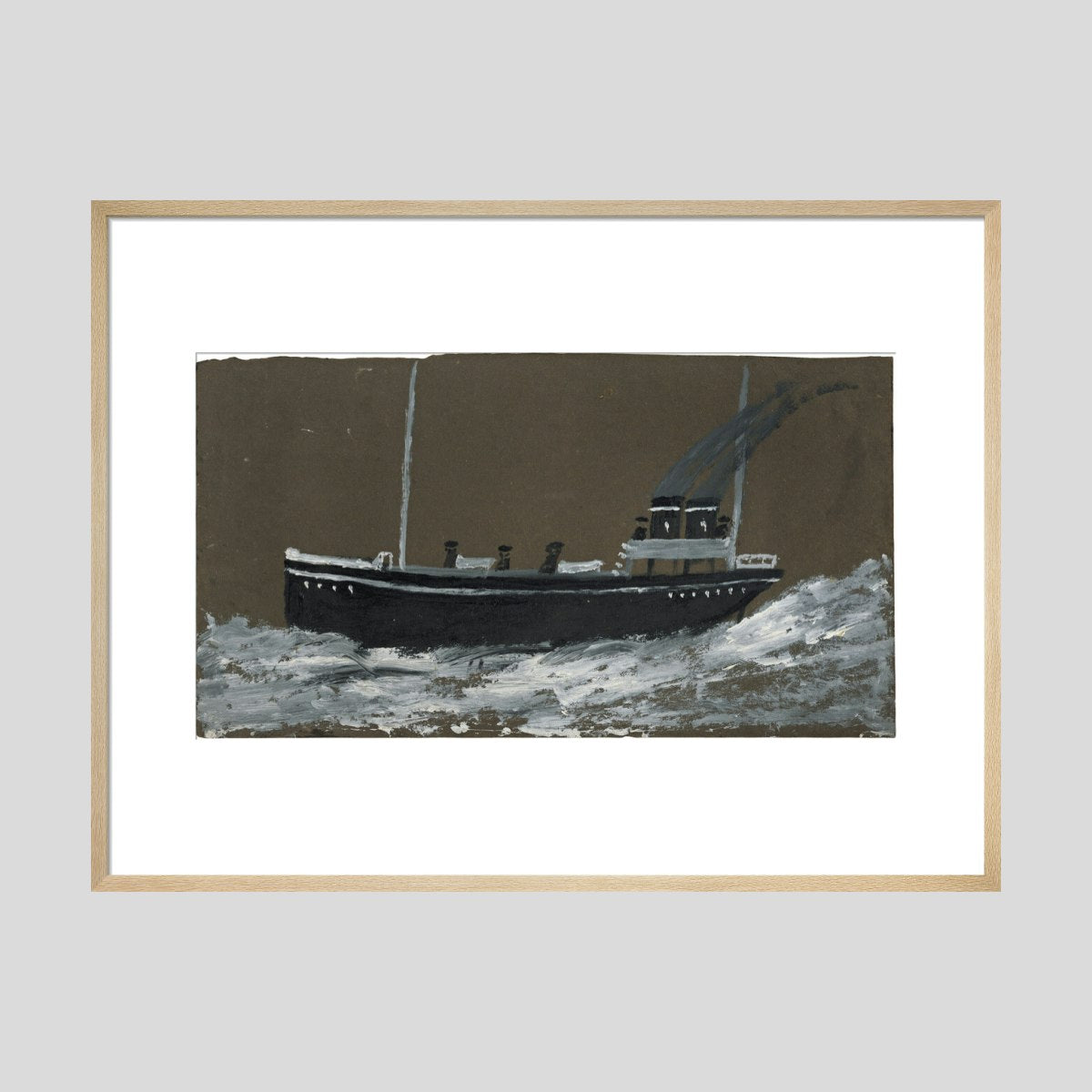 Alfred Wallis Death ship Print