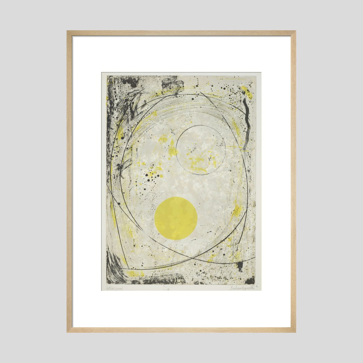 Barbara Hepworth Pastorale 1969 Print