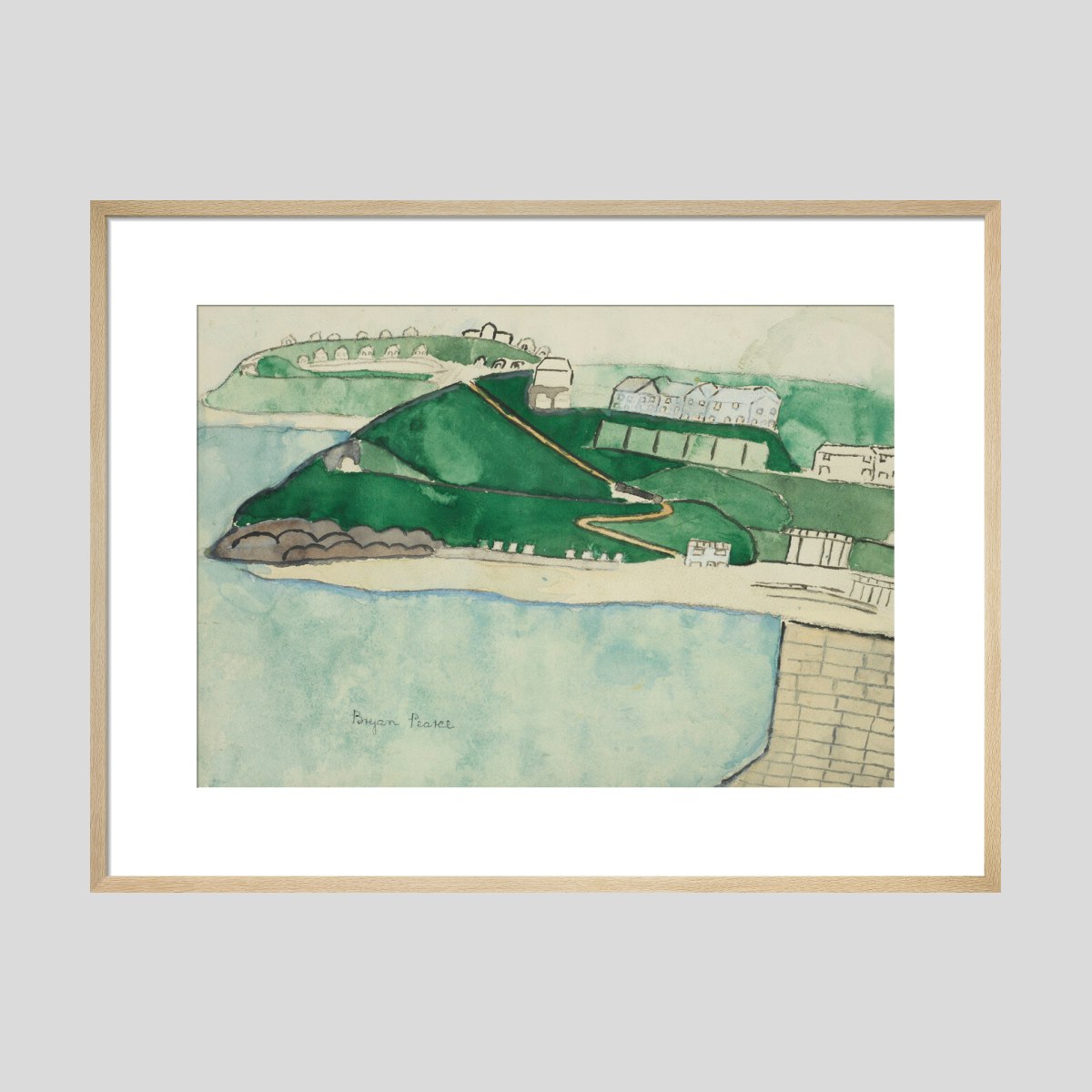 Bryan Pearce St. Ives 1956 (circa) Print