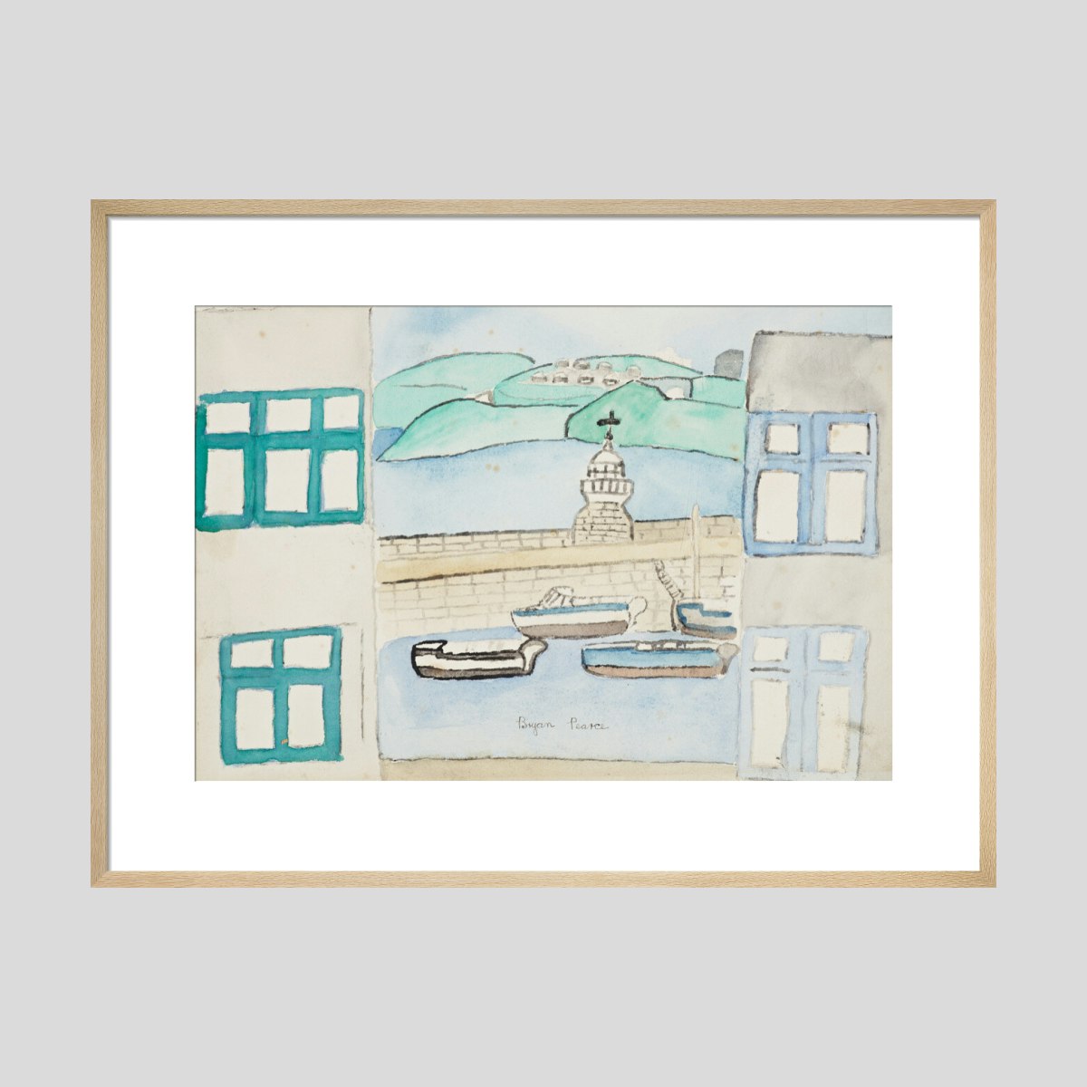 Bryan Pearce Peep Through 1955 (circa) Print