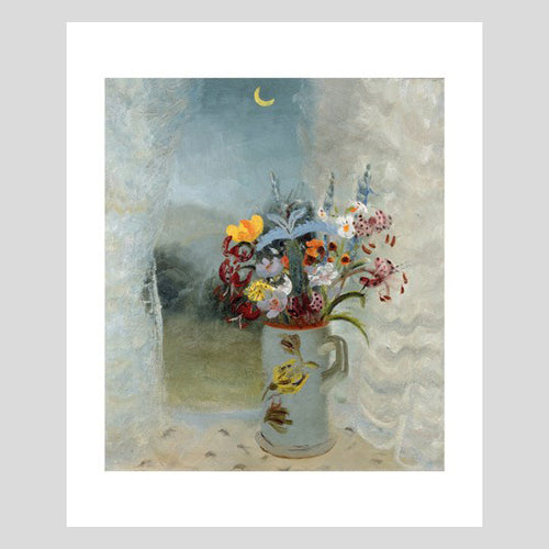 Art Angels Publishing Winifred Nicholson Flowers By Moonlight Greetings Card (WN1890) 1