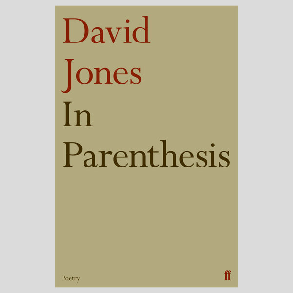 David Jones In Parenthesis Kettle's Yard