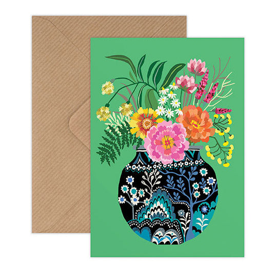 Brie Harrison Brie Harrison Fleurs Greetings Card 1