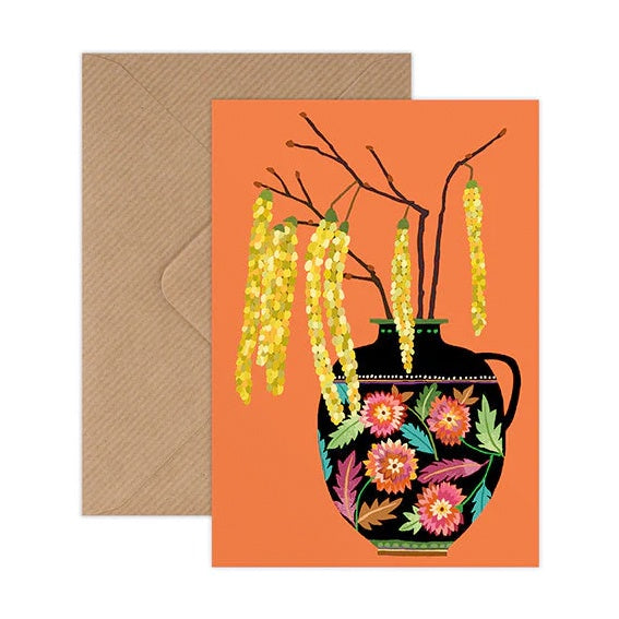 Brie Harrison Catkins Greetings Card