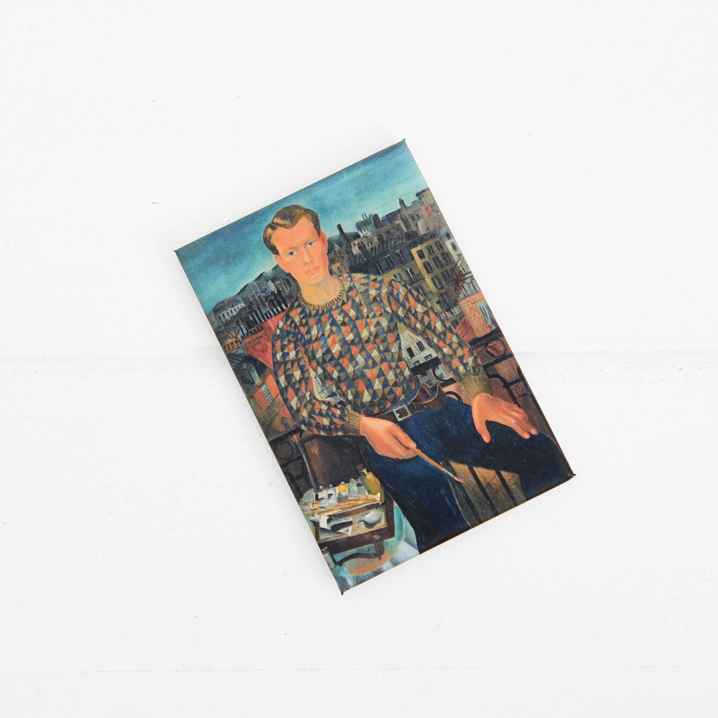 Christopher Wood Self Portrait Fridge Magnet