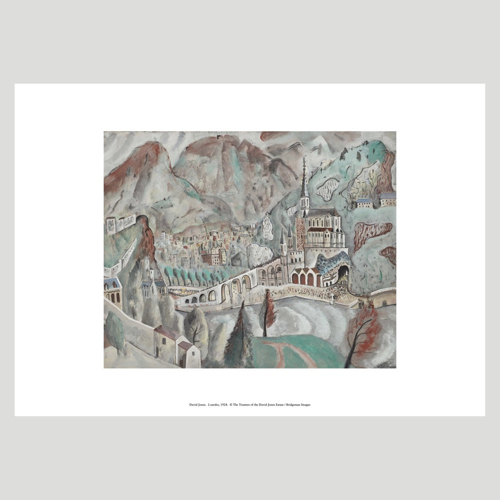 David Jones Lourdes Unframed Print