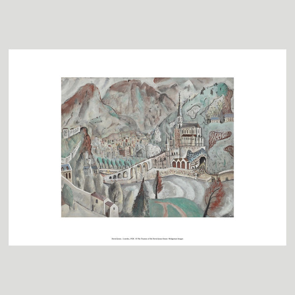 David Jones Lourdes Unframed Print Kettle's Yard