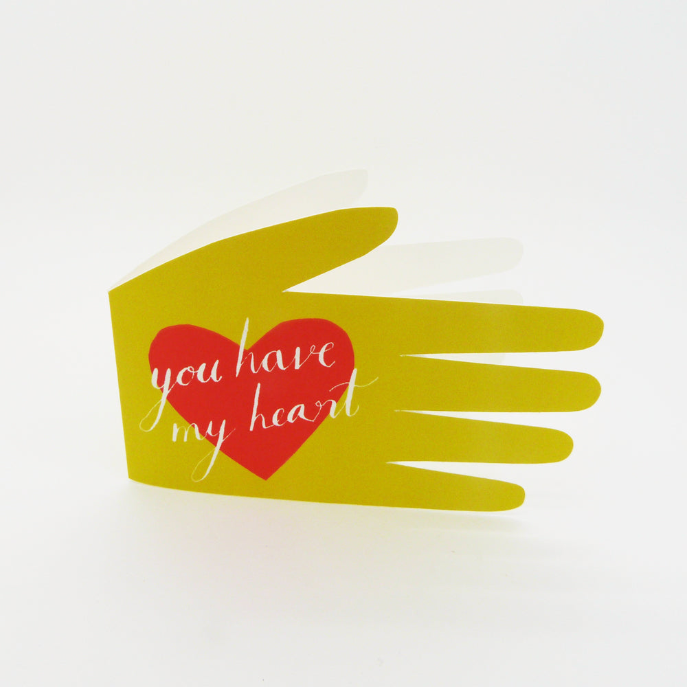 Hadley Paper Goods Hadley You Have My Heart Greetings Card 2