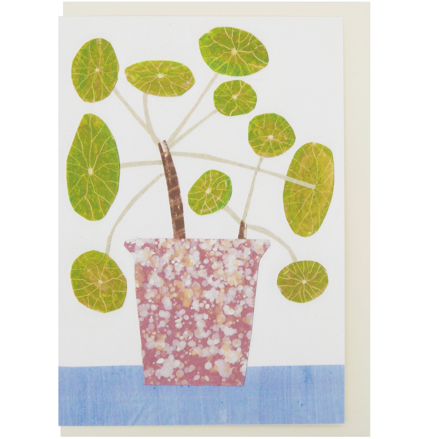 Hadley Paper Goods Hadley x Kettle's Yard Bobble Plant Greetings Card 1