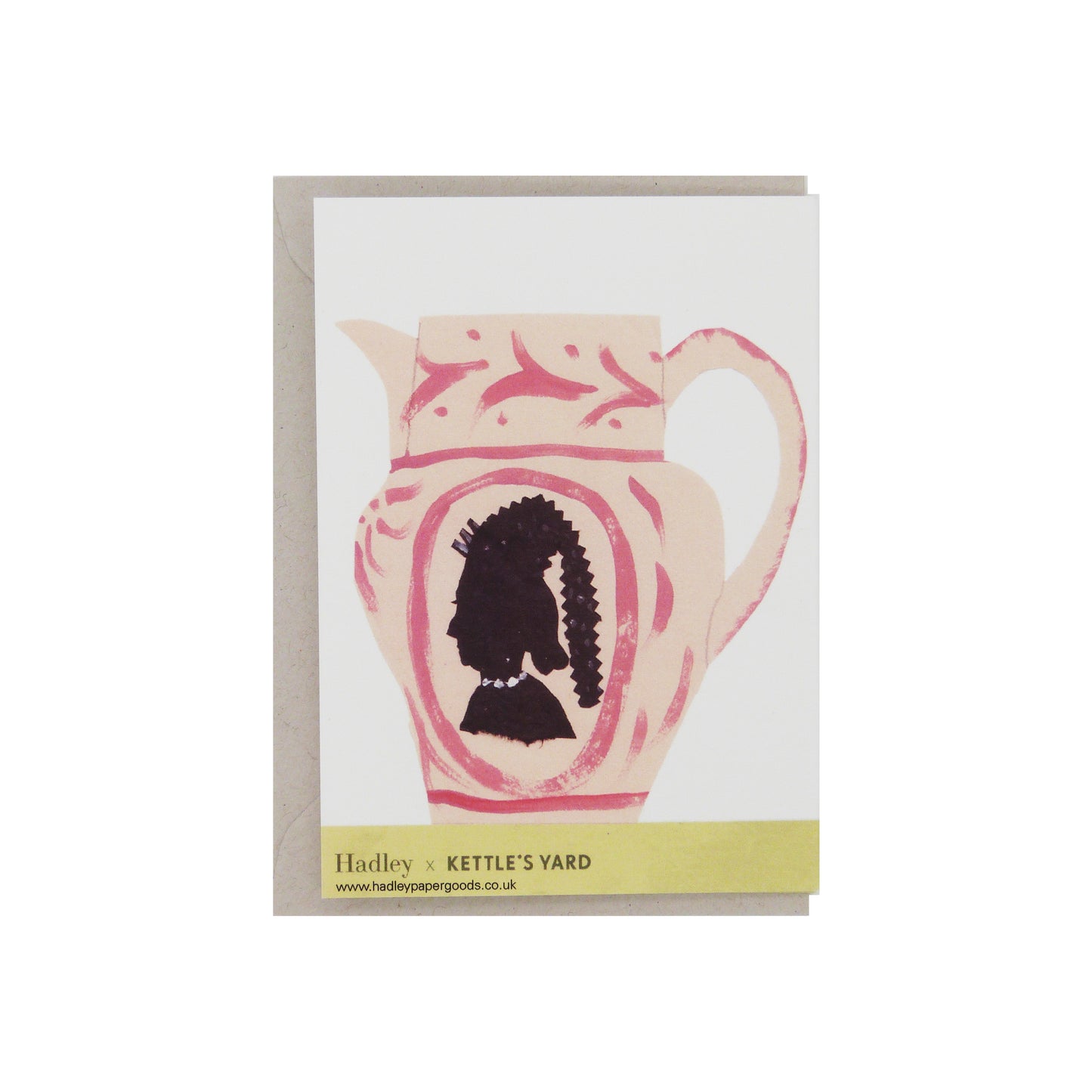Hadley Paper Goods Hadley x Kettle's Yard Jugs Folding Greetings Card 3