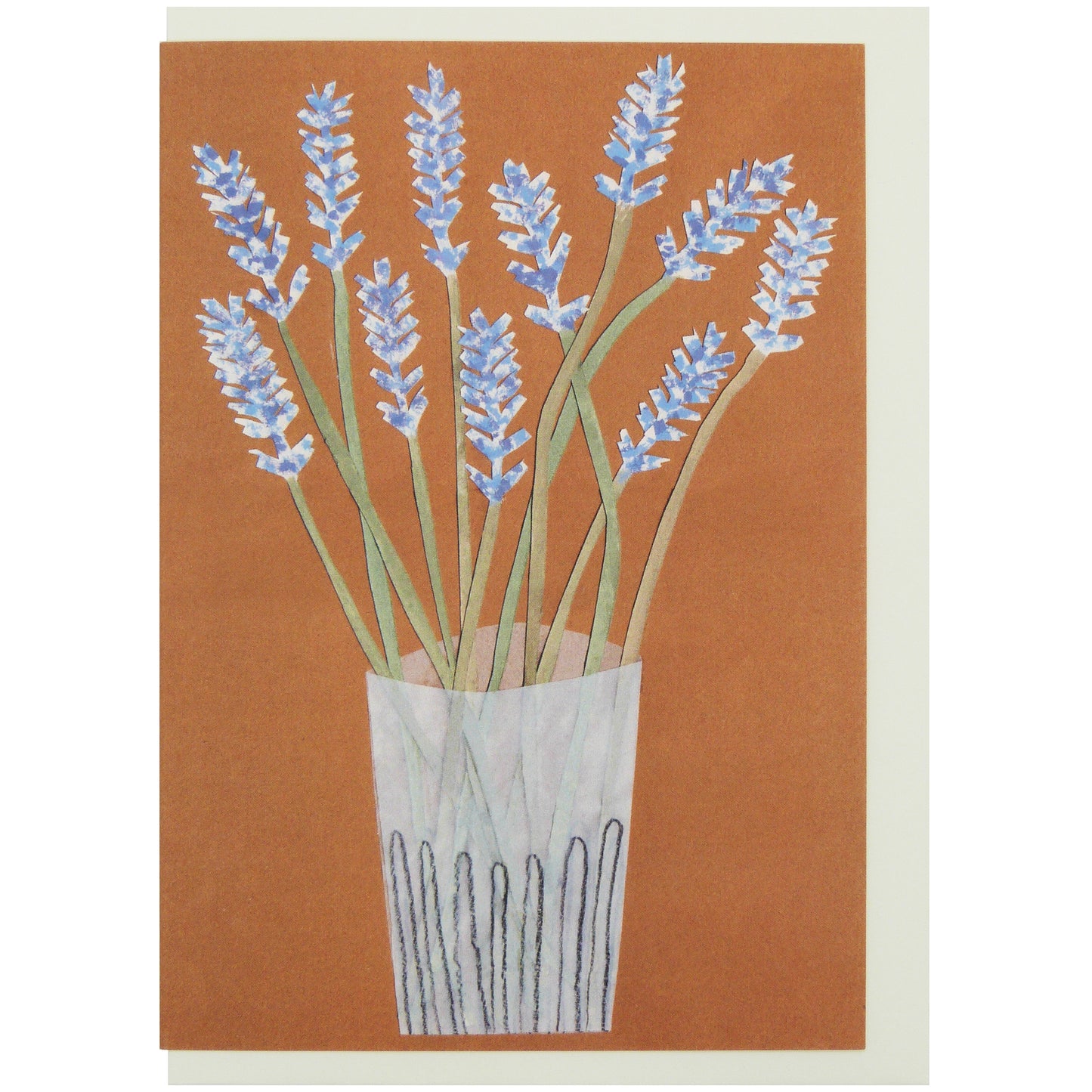 Hadley Paper Goods Hadley x Kettle's Yard Lavender Greetings Card 1