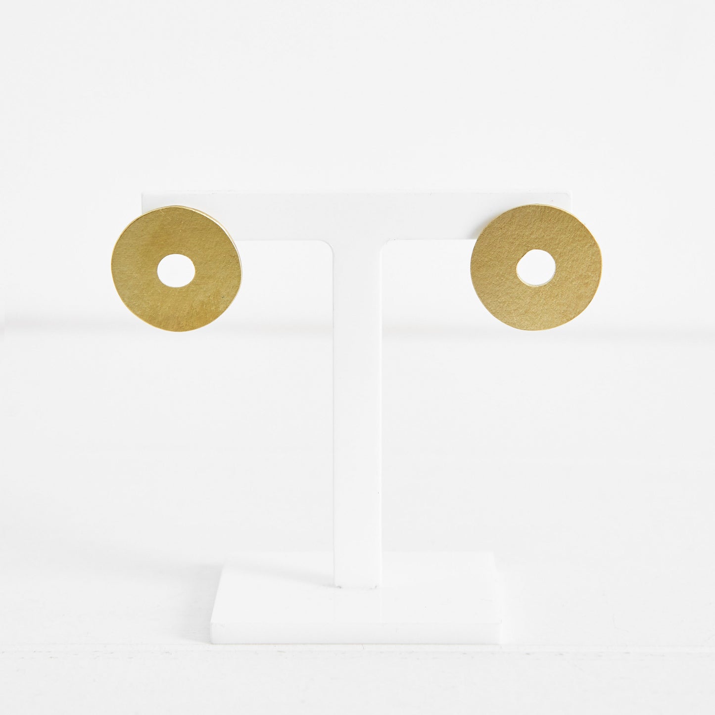 Just Trade Just Trade for Kettle's Yard Wide Disc Stud Earrings 1