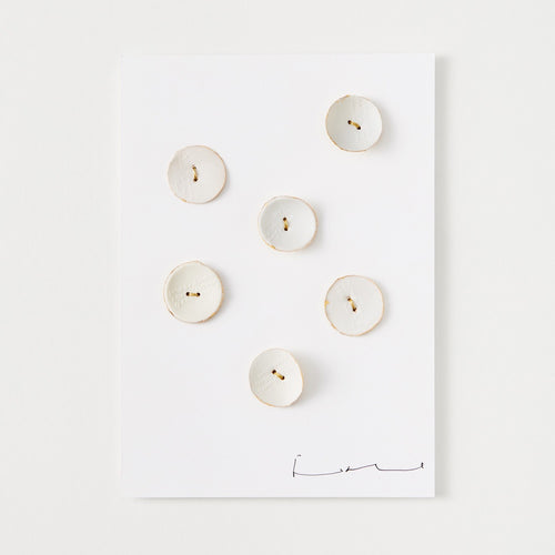 Edmund de Waal Artists Buttons - Set of Six