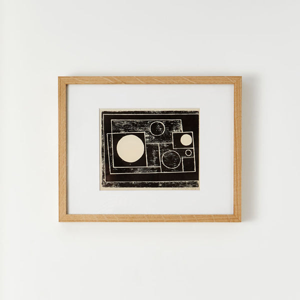 Ben Nicholson Abstract Design 1934 Unframed Mini Print Kettle's Yard