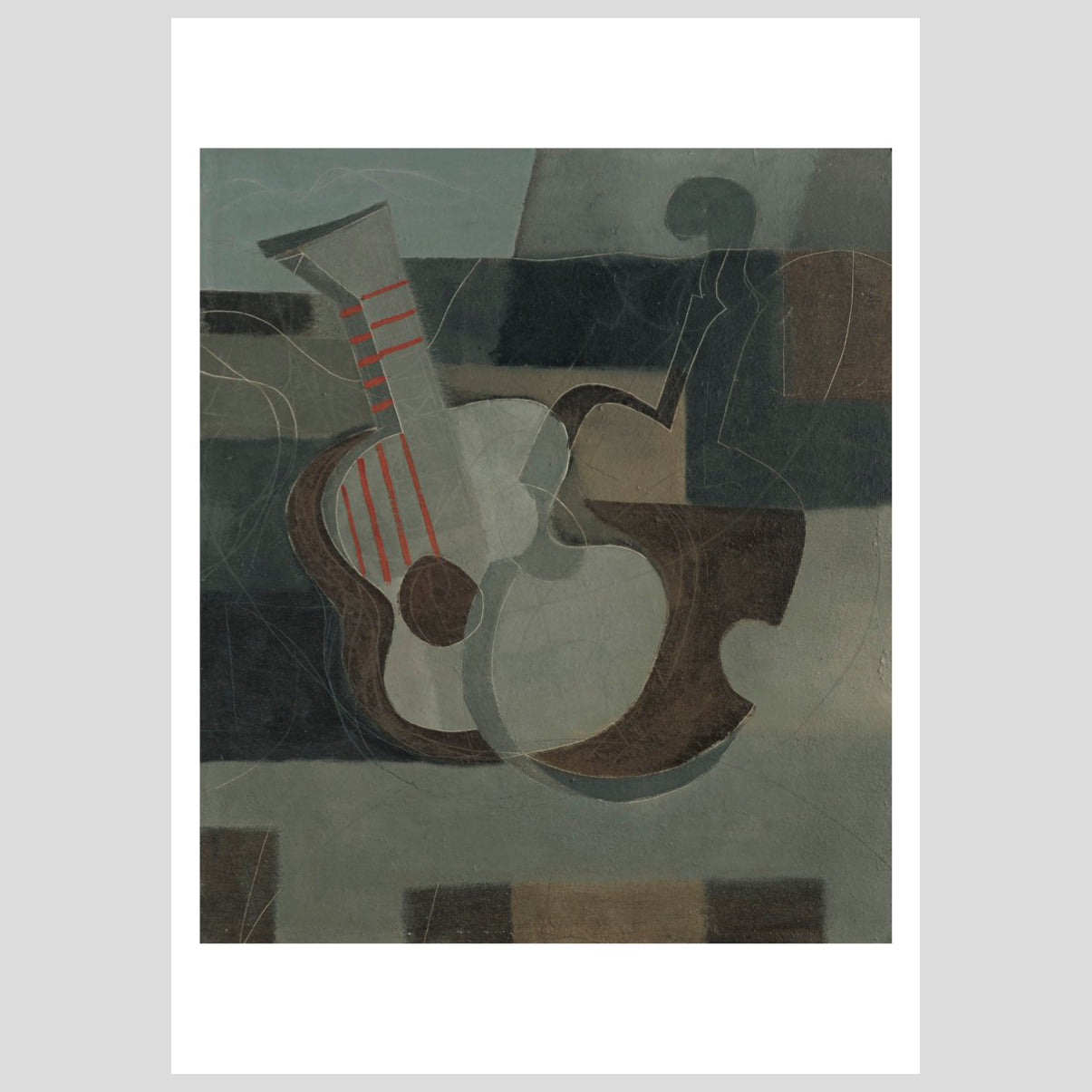 Langham Press Postcard Ben Nicholson, 1933 (musical instruments) 1