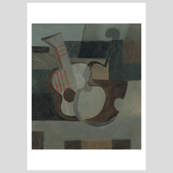 Postcard Ben Nicholson, 1933 (musical instruments) Kettle's Yard