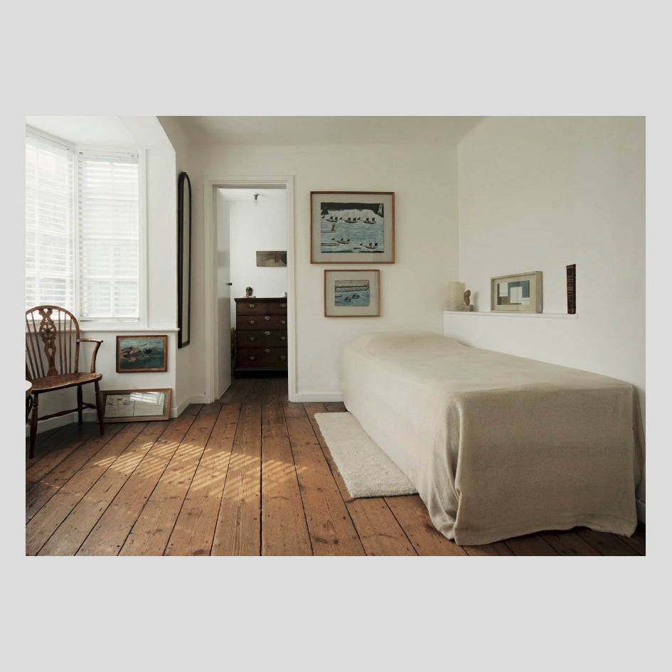 Postcard Jim Ede's Bedroom