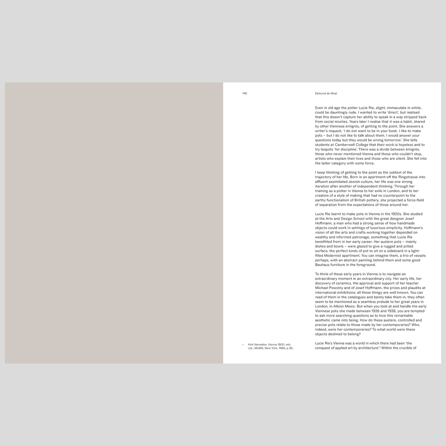 Lucie Rie: The Adventure of Pottery