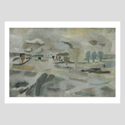 Ben Nicholson 1927 (snowscape) Greetings Card Pack of 8