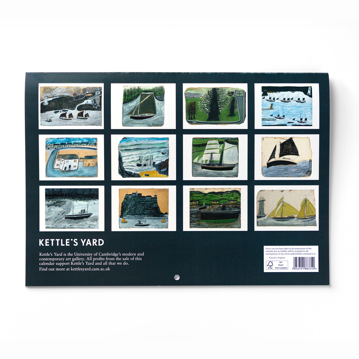 Alfred Wallis 2027 Wall Calendar